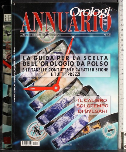 Annuario orologi 2014 2015 - annuario, 2014/2015