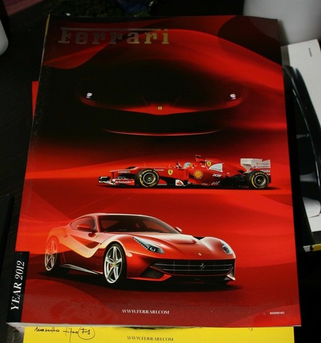 Ferrari official yearbook - ferrari,