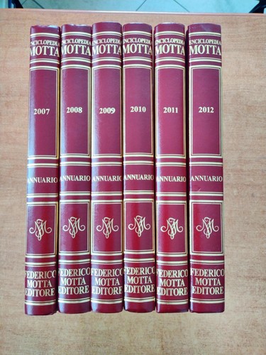 Enciclopedia motta annuario - enciclopedia,