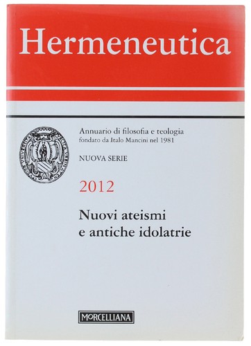 Hermeneutica annuario di - annuario,