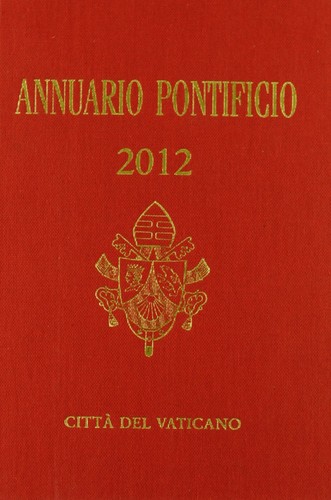 Annuario pontificio - , (2012)